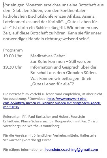 Hubert Feurstein / Pfarre Schwarzach